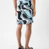 Aloe-shorts Shorts med Wavy Psyche-tryck Aloe-shorts Shorts med Wavy Psyche-tryck