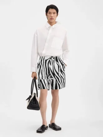 Aloe-shorts Shorts med Zebra Arty-tryck