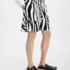 Aloe-shorts Shorts med Zebra Arty-tryck Aloe-shorts Shorts med Zebra Arty-tryck