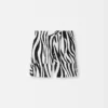 Aloe-shorts Shorts med Zebra Arty-tryck Aloe-shorts Shorts med Zebra Arty-tryck