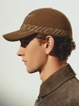 Baseballkeps från Atelier Baseballkeps med jacquardlogotyp