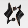 Bisou-mules Mules med geometrisk klack