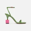 Bisou-sandaler Sandaler med geometrisk klack Bisou-sandaler Sandaler med geometrisk klack