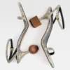 Bisou-sandaler Sandaler med geometrisk klack Bisou-sandaler Sandaler med geometrisk klack