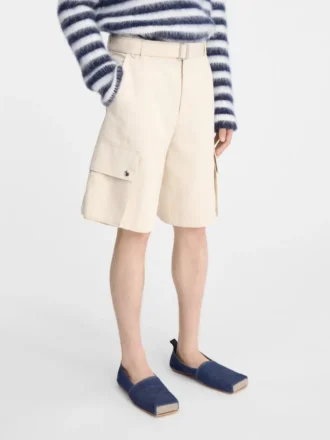 Cargobermudashorts Cargoshorts med bälte
