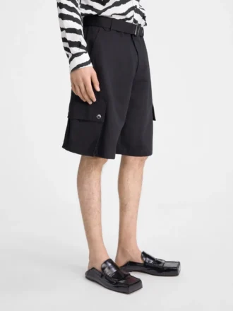 Cargobermudashorts Cargoshorts med bälte