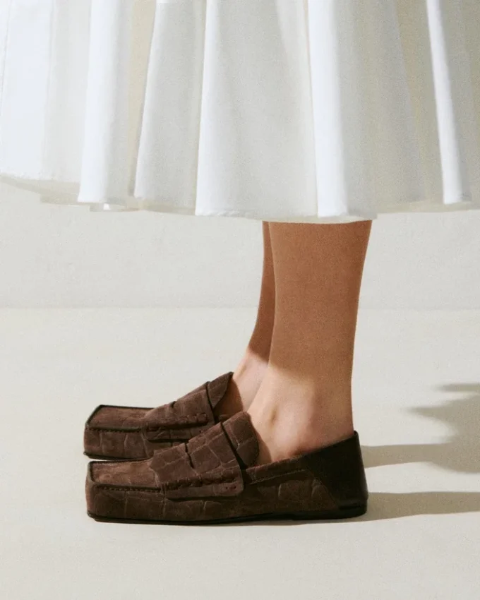 Carré-loafers Fyrkantiga loafers Carré-loafers Fyrkantiga loafers