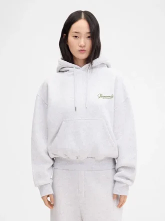 Corto-hoodie Broderad hoodie