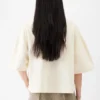 Corto-t-shirt Boxig broderad t-shirt
