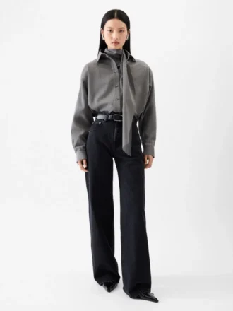 De breda de-Nîmes-jeansen Oversized jeans