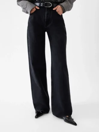 De breda de-Nîmes-jeansen Oversized jeans
