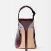 De höga Cubisto-slingback-skorna Slingback-pumps De höga Cubisto-slingback-skorna Slingback-pumps