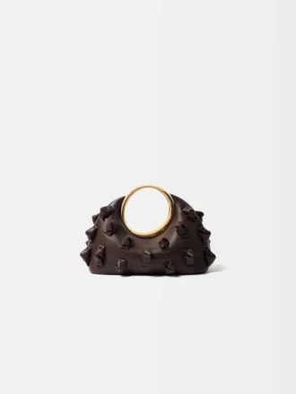Den lilla Calino med knutar Mini ringhandväska