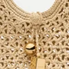 Den lilla fyrkantiga väskan Spiaggia Liten fyrkantig raffia-väska Den lilla fyrkantiga väskan Spiaggia Liten fyrkantig raffia-väska