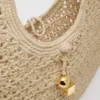 Den runda väskan Spiaggia Rund väska i raffia