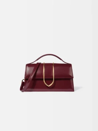 Den stora Bambino Cross-body-väskan med metallklaff