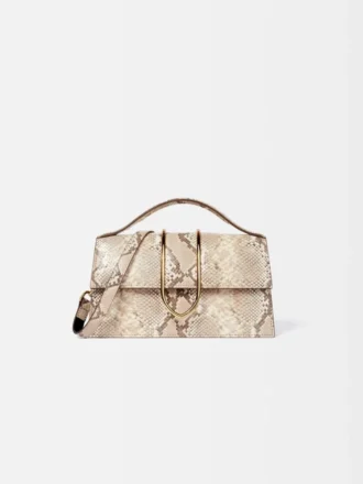 Den stora Bambino Cross-body-väskan med metallklaff