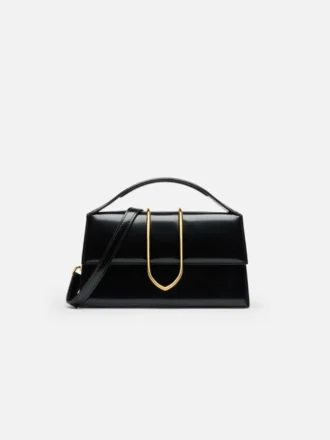 Den stora Bambino Cross-body-väskan med metallklaff