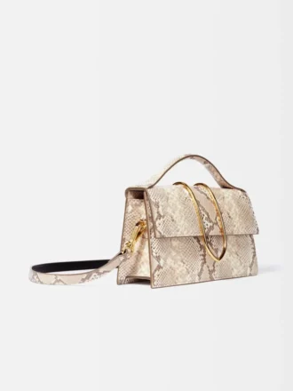Den stora Bambino Cross-body-väskan med metallklaff