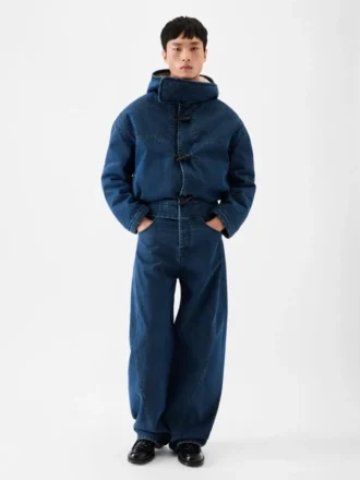 Denimduffelrock från de-Nîmes Denimduffelrock Denimduffelrock från de-Nîmes Denimduffelrock