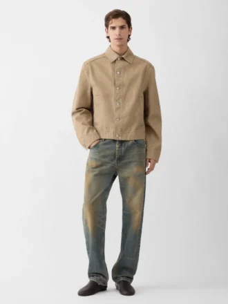 Denimjacka Mirada de-Nîmes Kort denimjacka