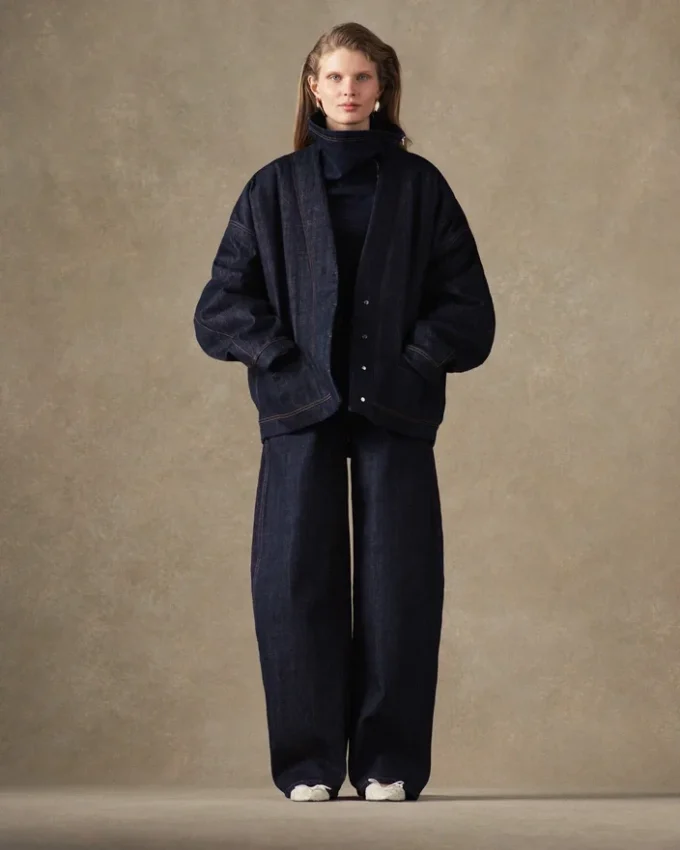 Denimkofta från de-Nîmes Denimkofta