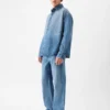 Denimskjorta från Simon de-Nîmes Rak denimskjorta Denimskjorta från Simon de-Nîmes Rak denimskjorta