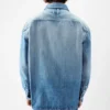 Denimskjorta från Simon de-Nîmes Rak denimskjorta Denimskjorta från Simon de-Nîmes Rak denimskjorta