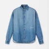 Denimskjorta från Simon de-Nîmes Rak denimskjorta Denimskjorta från Simon de-Nîmes Rak denimskjorta
