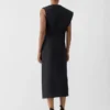 Drap-klänningen Asymmetrisk kolumnklänning Drap-klänningen Asymmetrisk kolumnklänning