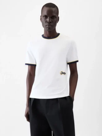 Gio-t-shirt Kortärmad t-shirt med broderad patch