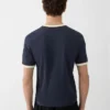 Gio-t-shirt Kortärmad t-shirt med broderad patch Gio-t-shirt Kortärmad t-shirt med broderad patch