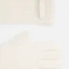 Gros Grain-handskar Grosgrain-logotyp-handskar