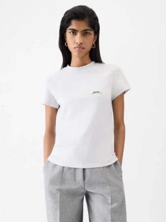 Gros Grain kortärmad t-shirt Grosgrain-logotyp-t-shirt