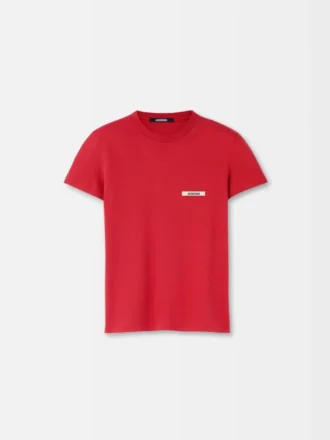 Gros Grain kortärmad t-shirt Grosgrain-logotyp-t-shirt
