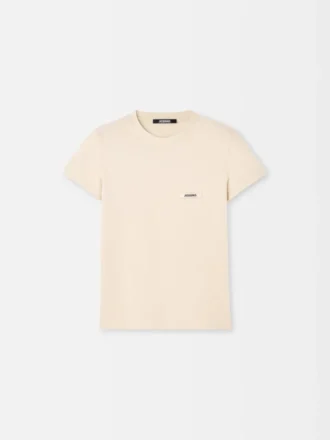 Gros Grain kortärmad t-shirt Grosgrain-logotyp-t-shirt