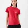 Gros Grain kortärmad t-shirt Grosgrain-logotyp-t-shirt Gros Grain kortärmad t-shirt Grosgrain-logotyp-t-shirt