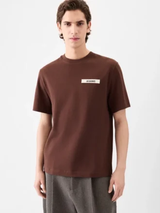 Gros Grain-t-shirt Grosgrain-logotyp-t-shirt