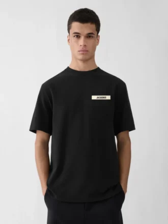 Gros Grain-t-shirt Grosgrain-logotyp-t-shirt