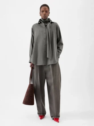 Herrskjorta Oversized skjorta