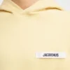 Huvtröja med grosgrain-logotyp Huvtröja med grosgrain-logotyp Huvtröja med grosgrain-logotyp Huvtröja med grosgrain-logotyp