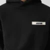 Huvtröja med grosgrain-logotyp Huvtröja med grosgrain-logotyp Huvtröja med grosgrain-logotyp Huvtröja med grosgrain-logotyp