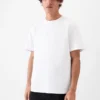J kortärmad t-shirt Broderad monogram-t-shirt J kortärmad t-shirt Broderad monogram-t-shirt