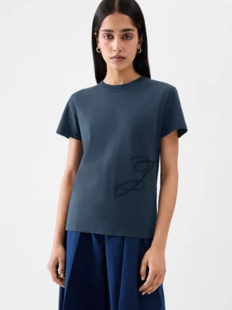 J-tröjan Broderad t-shirt J-tröjan Broderad t-shirt