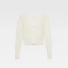 Jacquemus-kofta Kofta med fluffig charm-logotyp Jacquemus-kofta Kofta med fluffig charm-logotyp