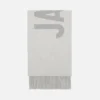 Jacquemus-scarf Scarf med logotyp och fransar Jacquemus-scarf Scarf med logotyp och fransar