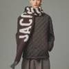 Jacquemus-scarf Scarf med logotyp och fransar Jacquemus-scarf Scarf med logotyp och fransar