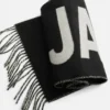 Jacquemus-scarf Scarf med logotyp och fransar Jacquemus-scarf Scarf med logotyp och fransar