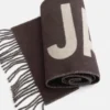 Jacquemus-scarf Scarf med logotyp och fransar Jacquemus-scarf Scarf med logotyp och fransar