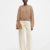 Jacquemus stickad tröja med jacquardlogotyp